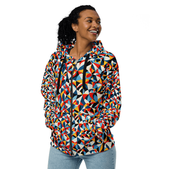Adversarial Zip Hoodie Unisex - VisibleToHumans