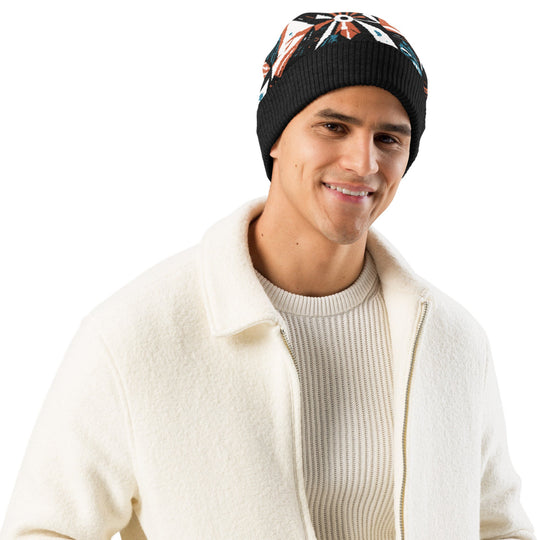 Anti AI Adversarial Knitted beanie - VisibleToHumans