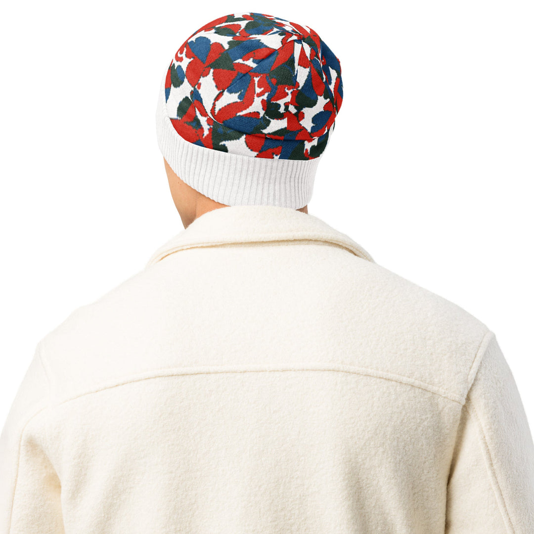 Anti AI Adversarial Knitted beanie - VisibleToHumans