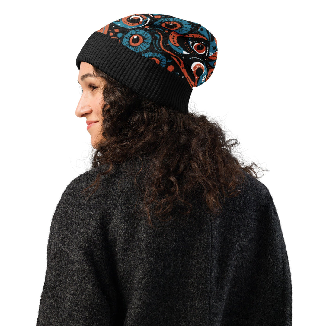 Anti AI Adversarial Knitted beanie - VisibleToHumans
