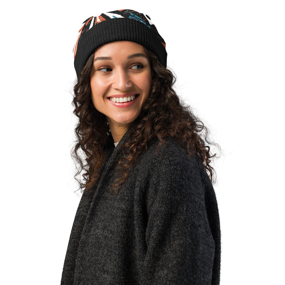Anti AI Adversarial Knitted beanie - VisibleToHumans
