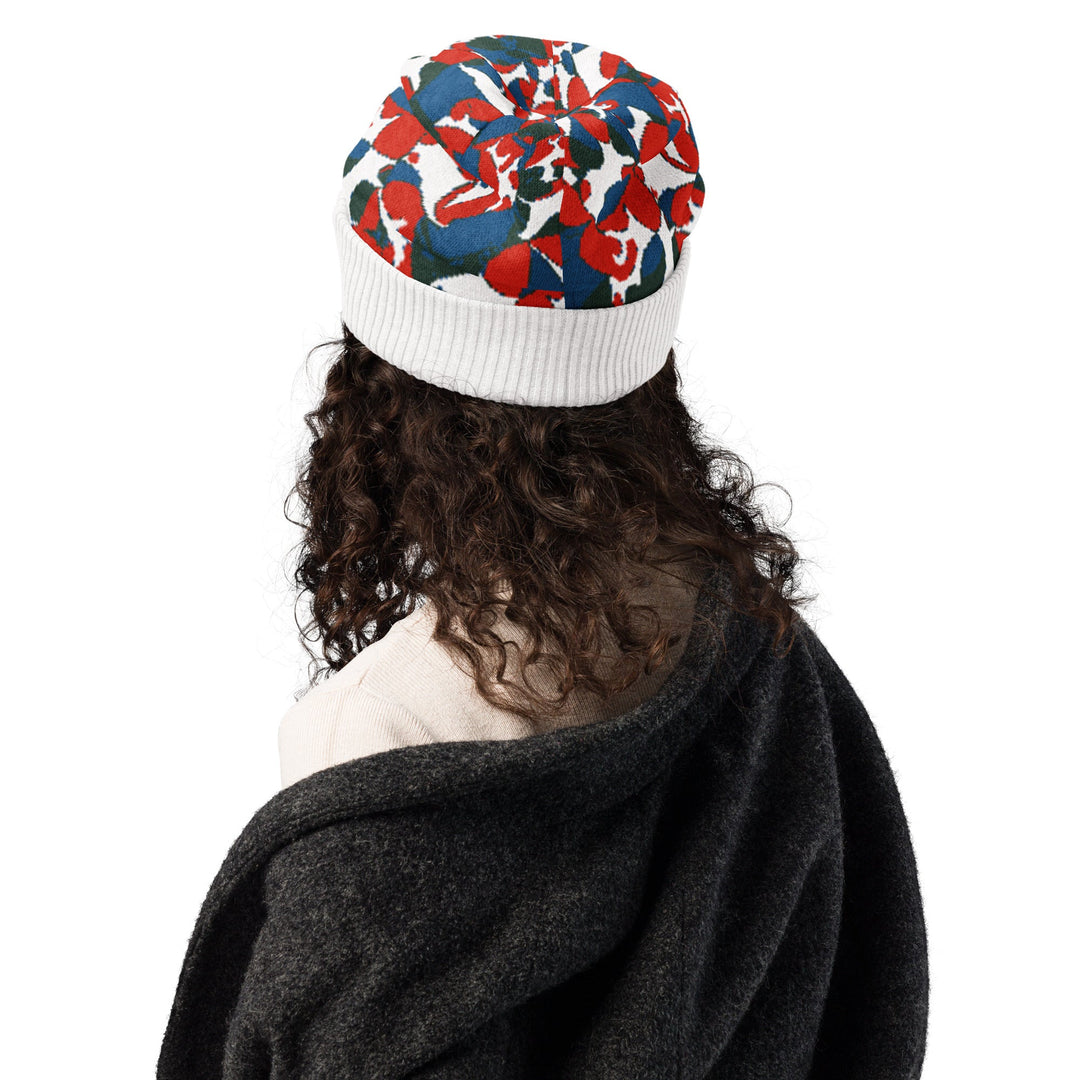 Anti AI Adversarial Knitted beanie - VisibleToHumans