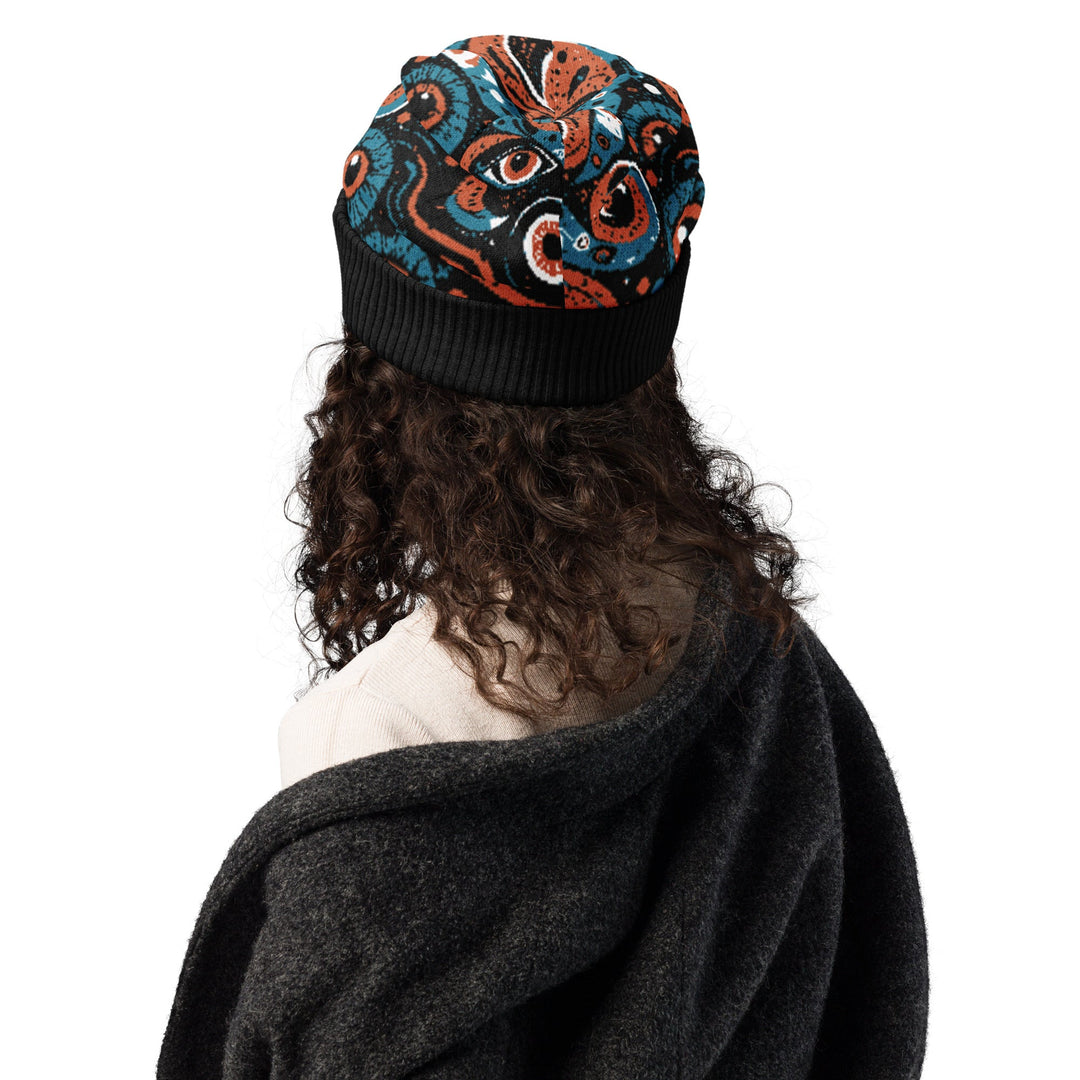 Anti AI Adversarial Knitted beanie - VisibleToHumans