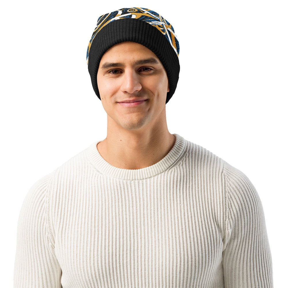 Anti AI Adversarial Knitted beanie - VisibleToHumans