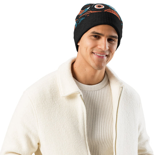 Anti AI Adversarial Knitted beanie - VisibleToHumans