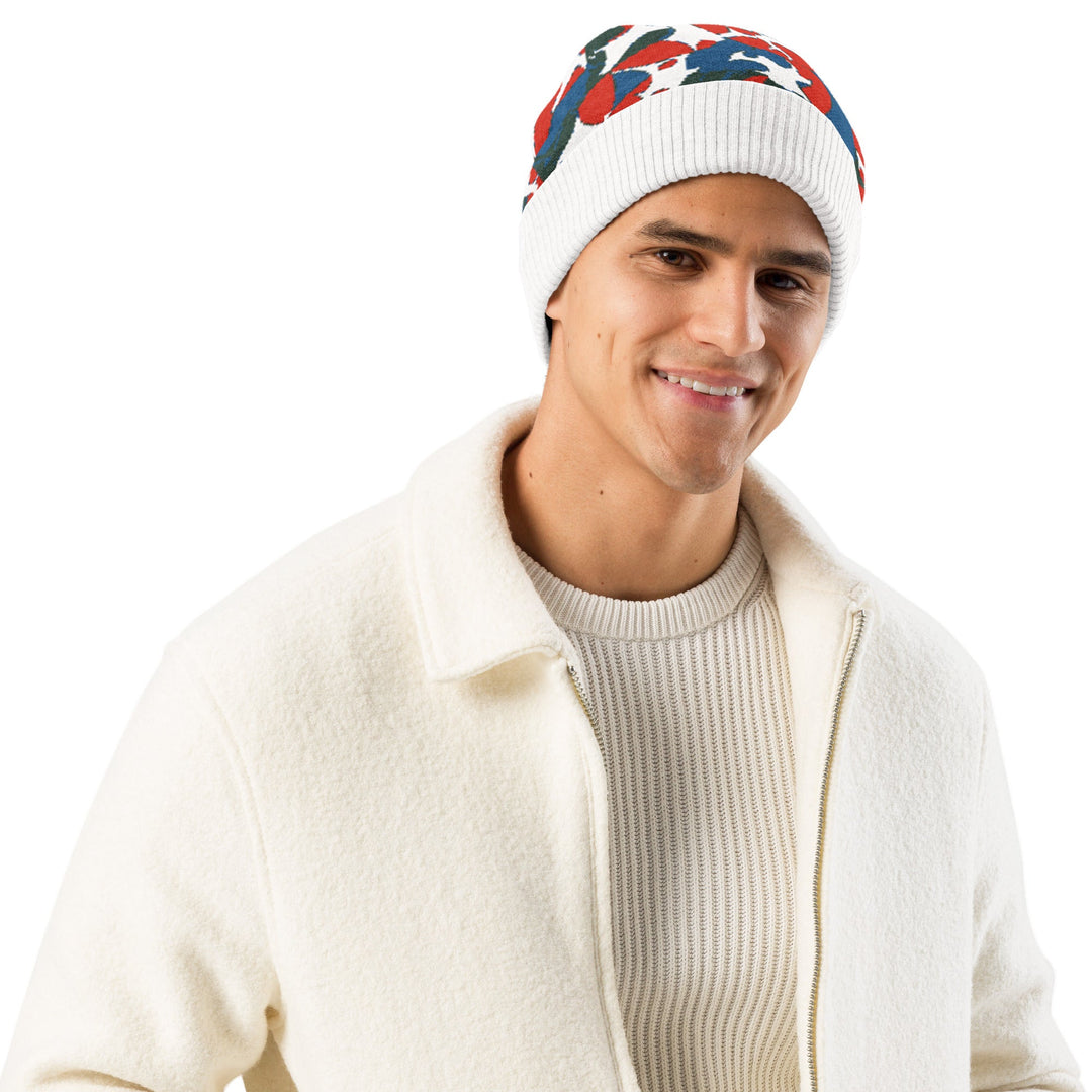 Anti AI Adversarial Knitted beanie - VisibleToHumans
