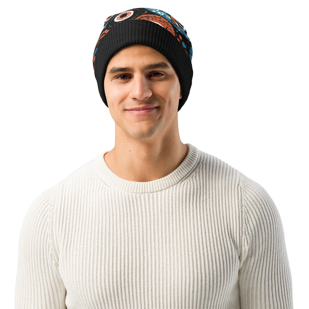 Anti AI Adversarial Knitted beanie - VisibleToHumans