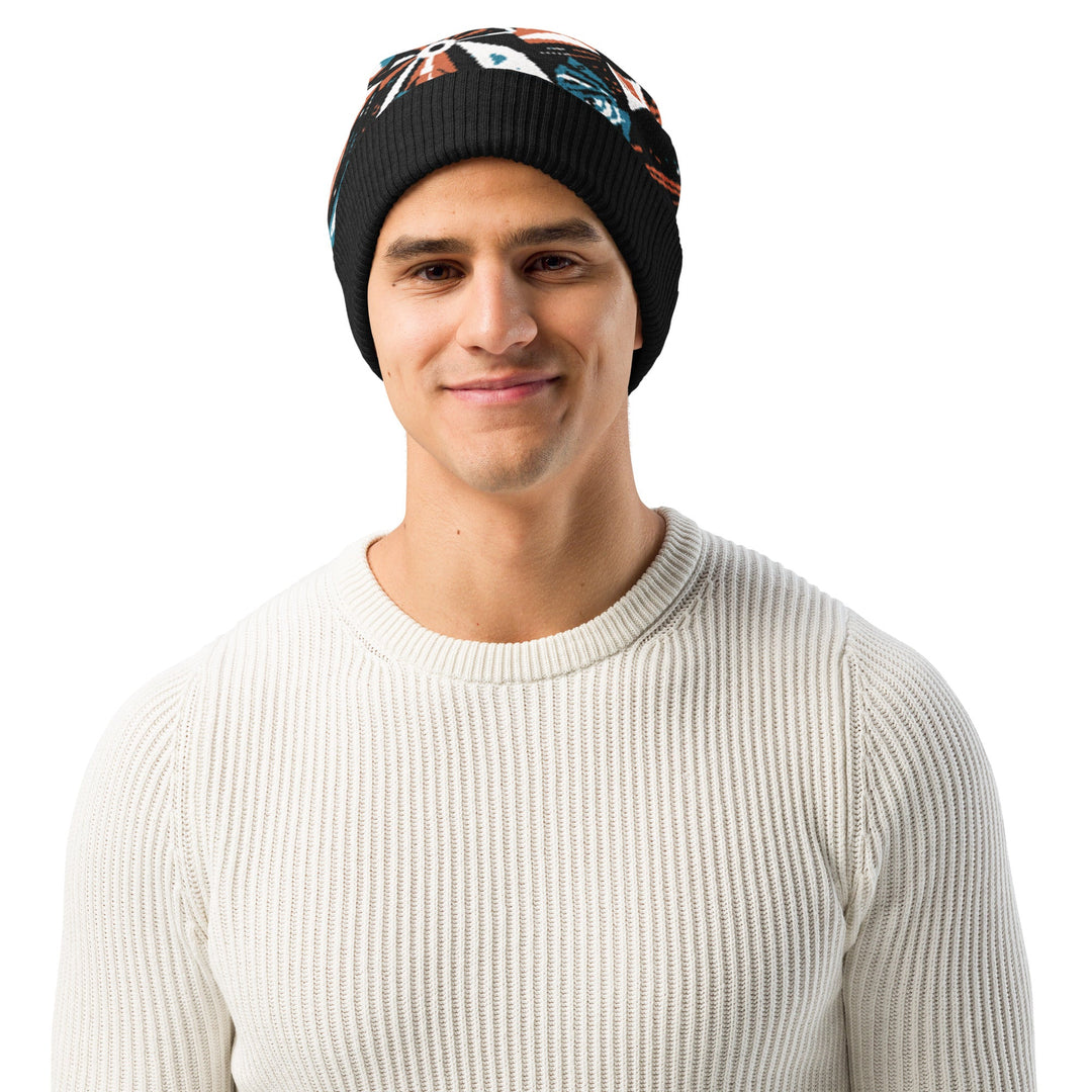 Anti AI Adversarial Knitted beanie - VisibleToHumans