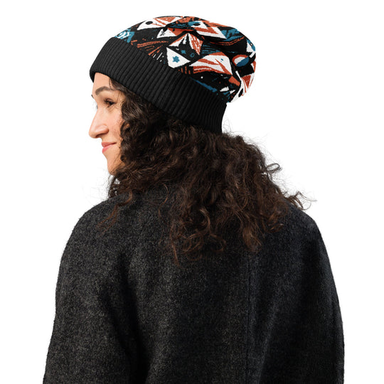 Anti AI Adversarial Knitted beanie - VisibleToHumans