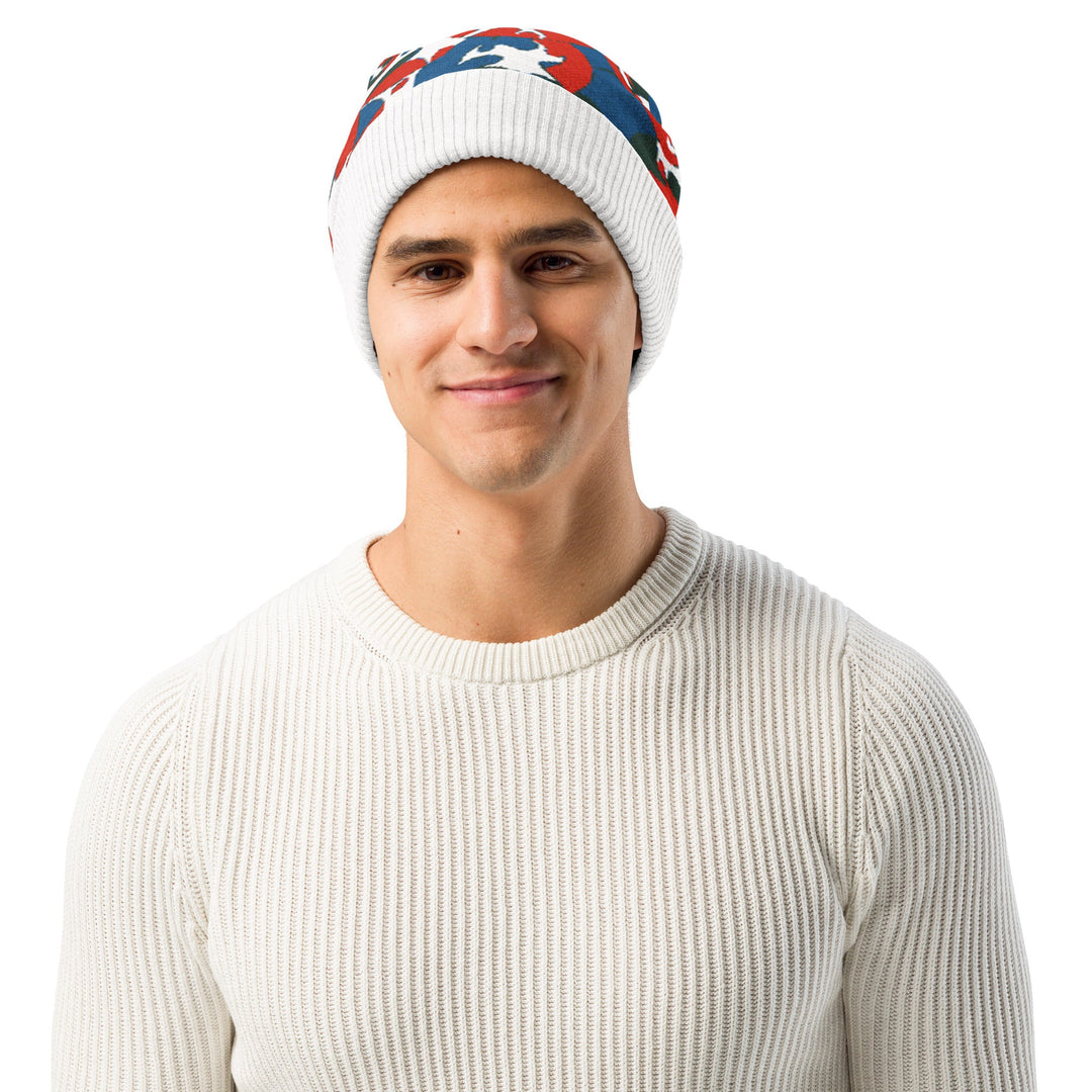 Anti AI Adversarial Knitted beanie - VisibleToHumans
