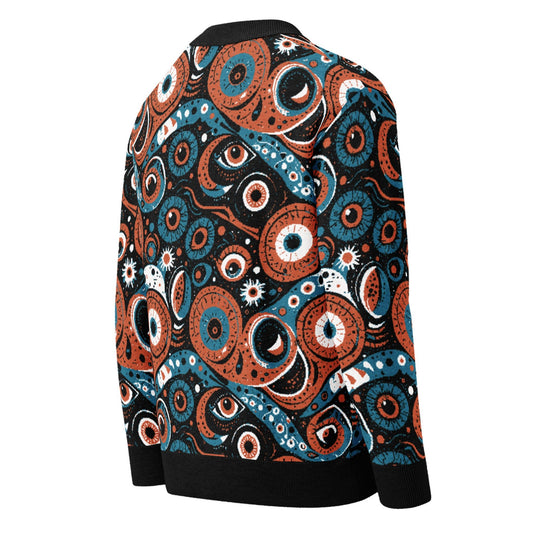 Anti AI Adversarial Knitted cardigan - VisibleToHumans