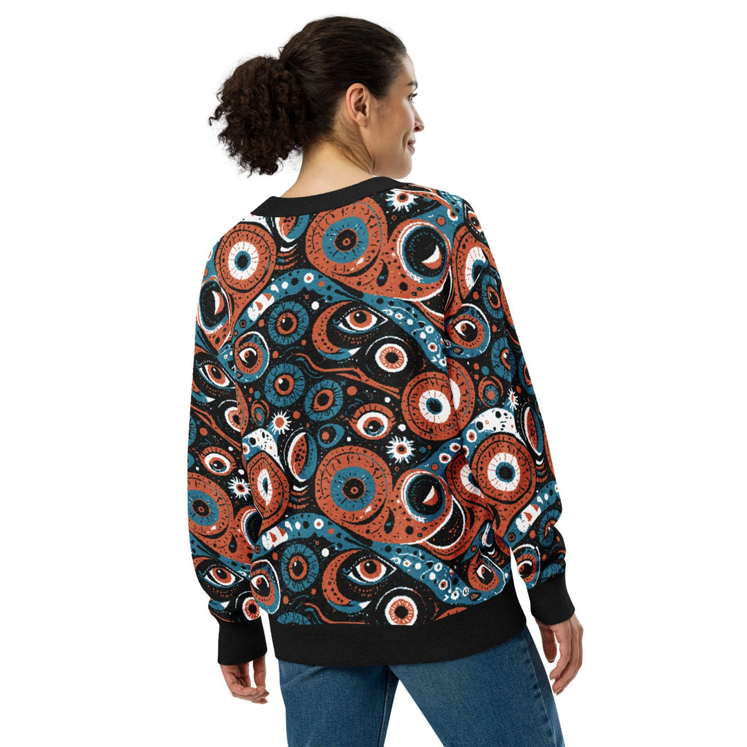 Anti AI Adversarial Knitted cardigan - VisibleToHumans
