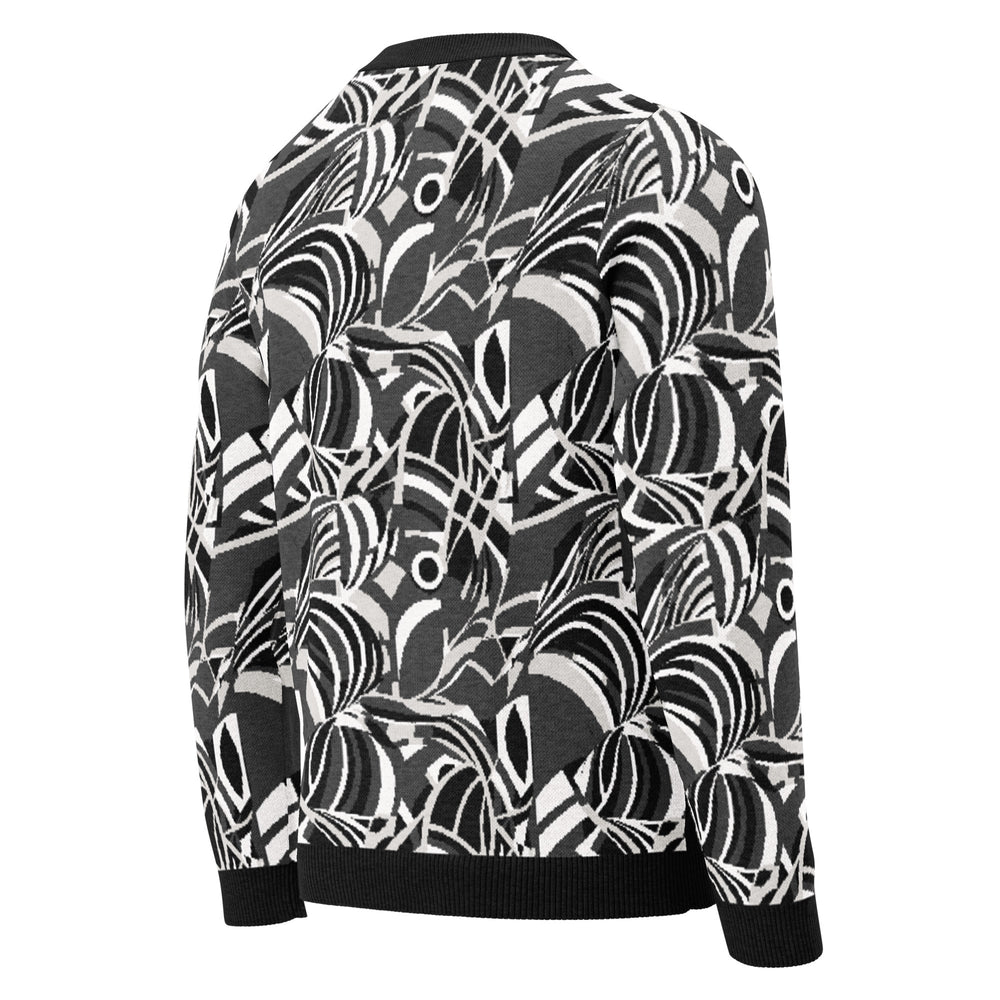 Anti AI Adversarial Knitted crew neck sweater - VisibleToHumans