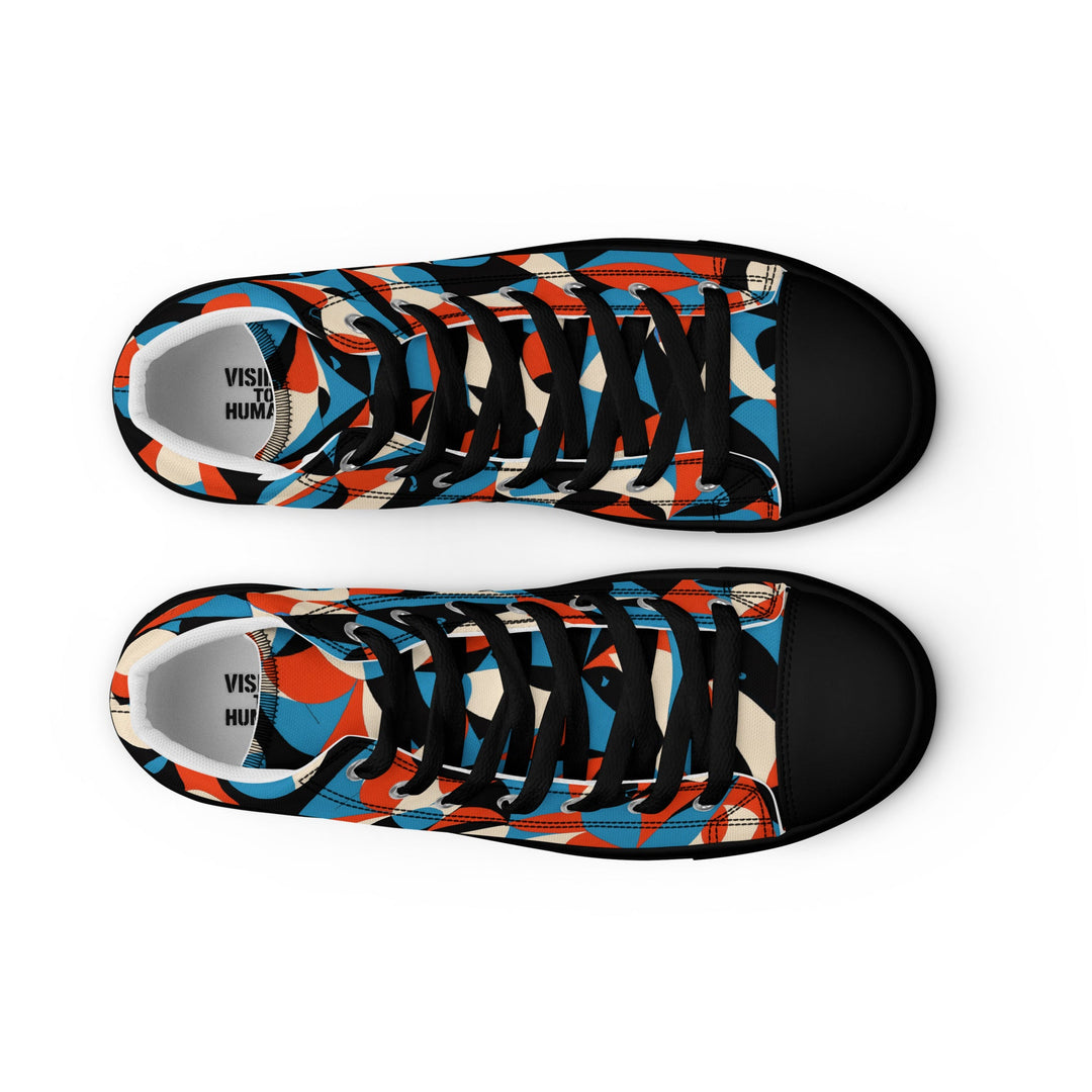 Men’s Adversarial high top canvas shoes - VisibleToHumans