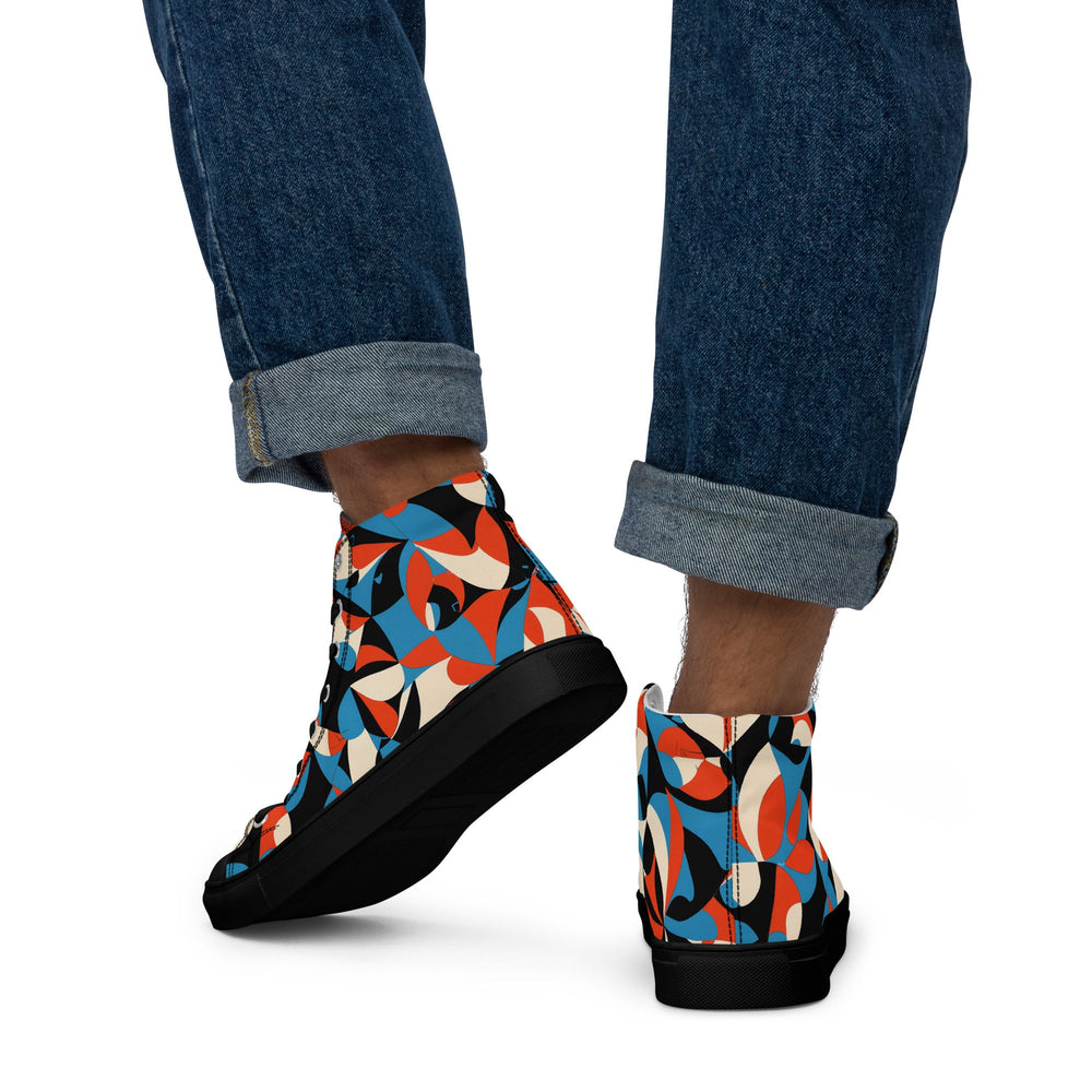 Men’s Adversarial high top canvas shoes - VisibleToHumans