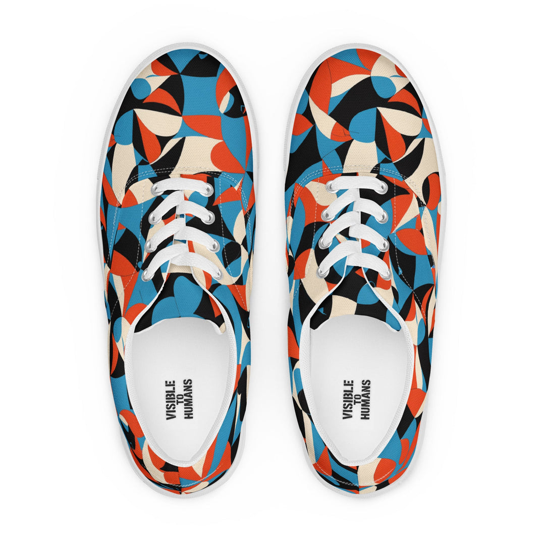 Men’s Adversarial lace - up canvas shoes - VisibleToHumans