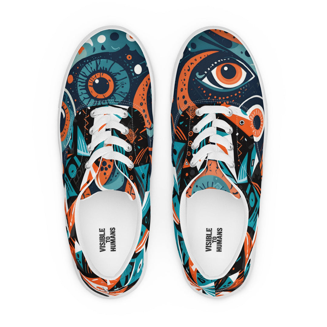 Men’s Adversarial lace - up canvas shoes - VisibleToHumans